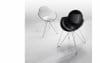 Infiniti Chair Cookie transparent und schwarz mit Spidergestell
