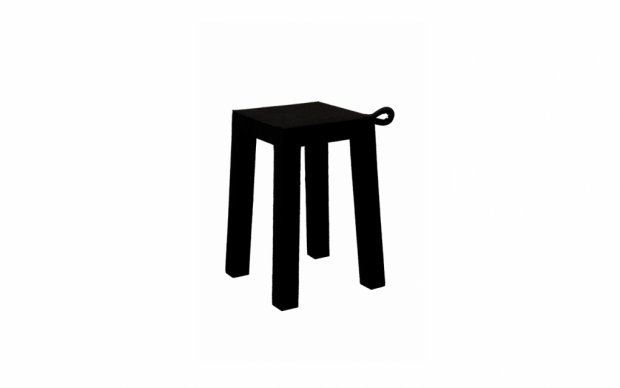 Stuhl Handle (Schwarz)