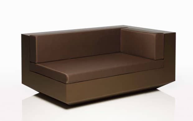 Vondom Vela Lounge Sofa Element Rechts Bronze