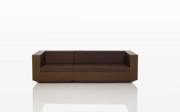 Vondom Vela Sofa Element Rechts Links XL Bronze